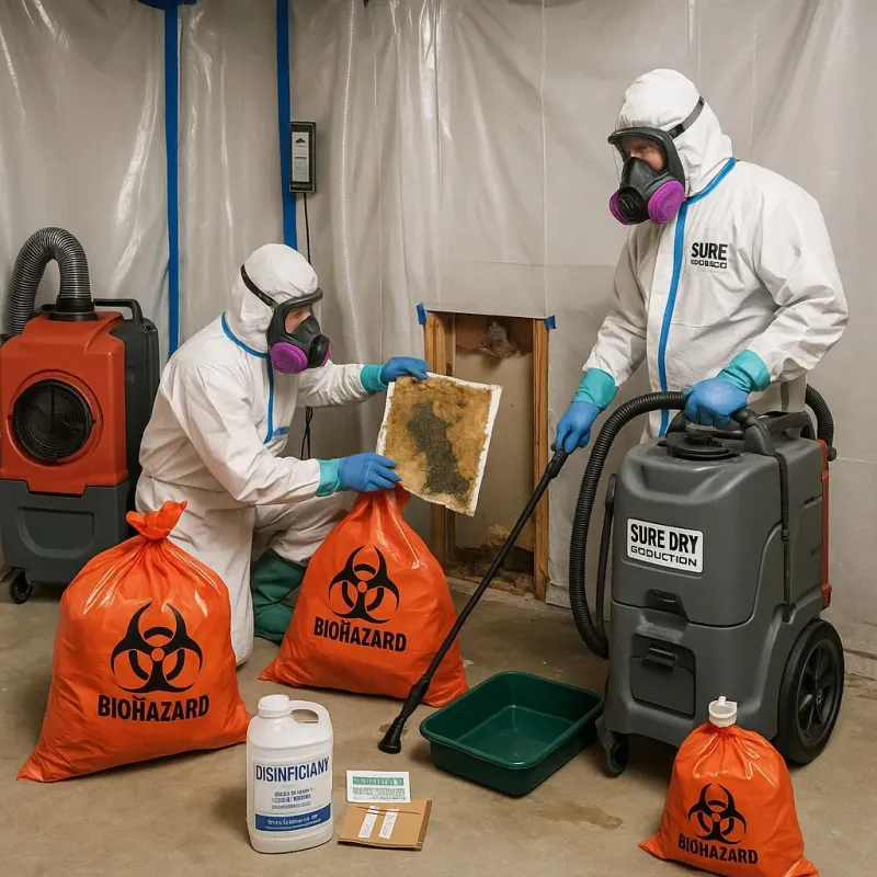 Contaminated Water Handling Protocols process in Northbrook, OH