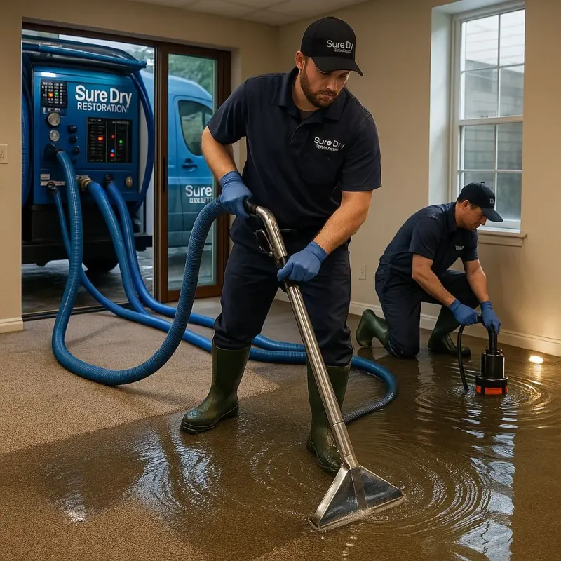 Water Extraction and Removal process in Northbrook, OH